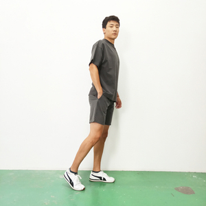 ชุดกางเกงขาสั้นและเสื้อเชิ้ตสำหรับผู้ชาย,ชุดฤดูร้อนสำหรับผู้ชายพร้อมโลโก้ของคุณเอง - Product Image 2