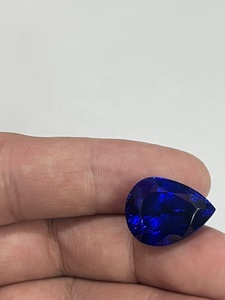 Piedra Natural de tanzanita en forma de pera, pavo real de alta calidad, color azul, perfectamente hecha, 22,00 quilates, gema, de Sadiya internacional - Product Image 4