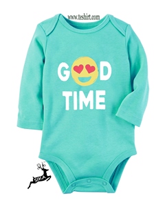 Cute Printed Baby Bodysuit Short Sleeve O-Neck Soft Cotton Onesie With <b>Cat</b> Face Design Back Logo Infant Toddler Wear - Product Image 4