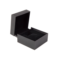 De pequeña caja de embalaje de regalo de plástico solo de reloj y joyería, caja de joyería, caja de almohada