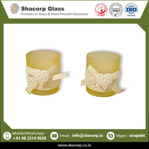 Top Qualité Prix De Gros Élégant Bougie En Verre Moderne Bougie En Verre Pour La Décoration Intérieure - Product Image 2