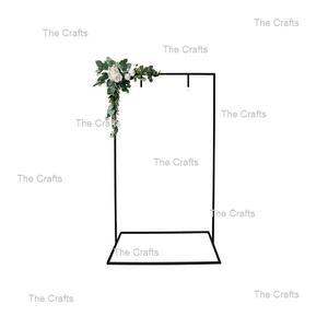 Soporte de bienvenida de color negro de hierro a granel con soporte de bienvenida de Calidad exclusiva para uso en decoración de bodas y eventos - Product Image 1