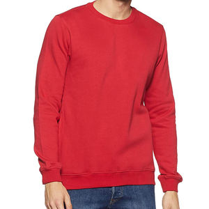 Sudadera con capucha personalizada para hombre, de alta calidad, 100% algodón, con cuello redondo, jersey liso de gran tamaño - Product Image 1
