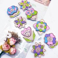 Autocollants en relief faits à la main tendance 2022, lot de 12 styles pour la création de cartes, produit promotionnel haut de gamme DIY, 10x25cm, marque OEM/ODM Taïwan
