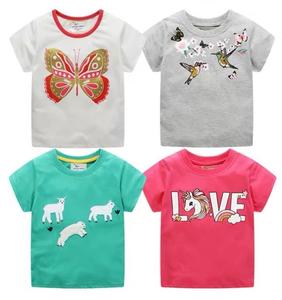 Camiseta de manga corta con cuello redondo para niños, Camisa lisa de manga corta, servicio OEM, nuevo estilo - Product Image 6