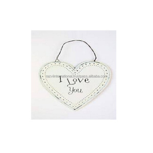 Adorno Colgante de Metal y Hierro con Forma de Corazón y Perlas Vintage, con Logotipo Personalizado, Ecológico, Duradero, Decoración para el Hogar, Estilo Artístico e Ins, Empaquetado en Caja - Product Image 4