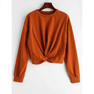 TS085 Hot sexy 100% cotton V neck women t shirts, fashion blank scoop hem v neck t shirts for ladies - Product Image 1