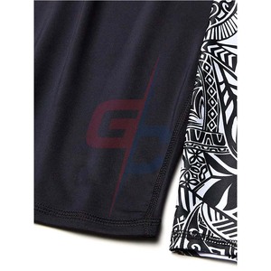 Wholesale High Quality Men's Long Sleeve <b>Rashguard</b> Surf Shirt Supplier - Product Image 6