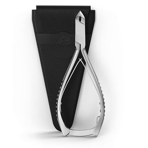 Recortador de cutículas de acero inoxidable de lujo de 4,5 \ "con bloqueo trasero de seguridad herramienta de cuidado de uñas para manicura pedicura caja de embalaje - Product Image 1