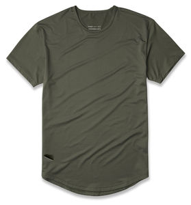 Camiseta deportiva para hombre, ropa de gimnasio con logotipo personalizado, Camiseta estampada de poliéster de talla grande, venta al por mayor - Product Image 5