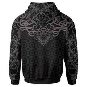 Sudadera con capucha deportiva transpirable de diseño personalizado OEM sublimado de alta calidad, tela cálida de secado rápido - Product Image 5