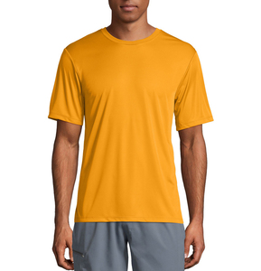 Venta al por mayor 100% algodón hombres camiseta personalizada con su logotipo de marca en la parte delantera Lisa Casual camiseta en blanco para hombres - Product Image 2