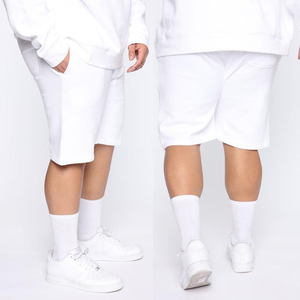 Conjunto de 2 piezas deportivas personalizadas para hombre, traje de pista corta de alta calidad, talla grande - Product Image 3