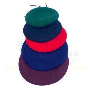 หมวกเบเร่ต์ขนสัตว์โพลีเอสเตอร์สำหรับผู้ชายใส่กลางแจ้งใส่สบาย - Product Image 4