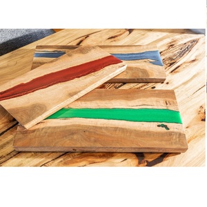 เขียงไม้เรซินสำหรับหั่นเป็นของขวัญสำหรับเครื่องครัวร้านอาหารและทรงสี่เหลี่ยม - Product Image 3