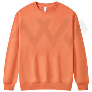 Sweat-shirt en molleton de coton 100%, dernier style, services OEM, logo personnalisé, vente en gros, col ras du cou, vêtements d'hiver unisexes de haute qualité, 2022 - Product Image 2