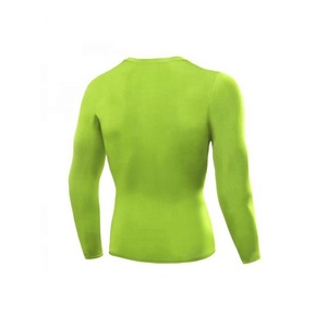 <b>Mens</b> Customized Logo Digital Print Quick Dry Compression Tops <b>Base</b> <b>Layer</b> 220g Long Sleeve T Shirt Gym Top Running Fitness Sport - Product Image 3