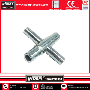 Herramienta de plomería de llave de agua de cuatro vías de alta calidad OEM de grado industrial multifunción personalizable directo del exportador de India - Product Image 2