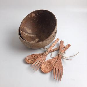 Handmade Dinnerware And Kitchenware 100% Natural Organic Eco Friendly <b>Coconut</b> <b>Shell</b> Bowls Exported From Vietnam - Product Image 2