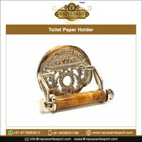 Porte-papier toilette en fonte de style victorien antique |   Porte-rouleau de papier toilette vintage GWR à fixer au mur |   Décoration vintage