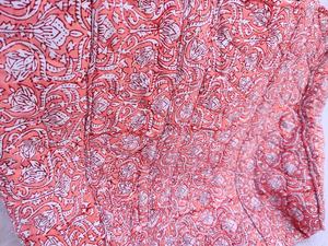 Bolsos bohemios de moda estilo dama algodón con dos asas/correas tipo cierre abierto patrón floral - Product Image 4