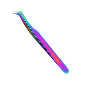 Pince à épiler en acier inoxydable sur mesure, style unique, multicolores, durable, réutilisable, vente chaude - Product Image 1