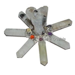 Supplier of Rainbow Moonstone Angel Energy Healing Generator : Rainbow Moonstone Angel Energy Healing Generator For Sale - Product Image 1