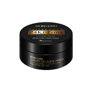 BERGAMO-Parche de ojo dorado de lujo, 24K, hecho en Corea, hidrogel, cuidado de las arrugas, ácido hialurónico hidratante - Product Image 3