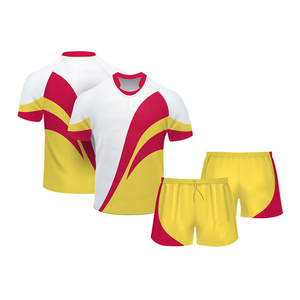 Wholesale High Quality Breathable Eco-Friendly Quick Dry Rugby Sports Uniform Set Adults Custom Logo Color Full Sleeve - Product Image 4