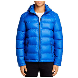 Manteaux confortables de couleur unie rembourrés pour hommes veste bulle doudoune avec logo personnalisé pour l'hiver prix bon marché - Product Image 1