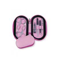 Accessoires de manucure, Kit avec pinces à ongles, ciseaux, push, limes, pinces pour le visage, 23 pièces