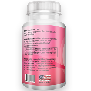 วิตามินสำหรับการตั้งครรภ์/อาหารเสริมสมุนไพรเพื่อการเจริญพันธุ์สำหรับผู้หญิงในรูปแบบยาเม็ดแคปซูลเพื่อช่วยในการตกไข่และตั้งครรภ์ วิตามินส์จากสหรัฐอเมริกา - Product Image 3