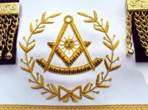 Tablier Master en tissu blanc, nouveau modèle, fait à la main - Product Image 4