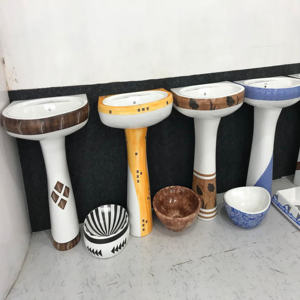 2023 Nouvelle collection d'articles sanitaires en céramique les plus vendus Seltos One Piece Basin pour dressing. - Product Image 3