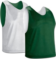 Maille sport pinnies sublimé réversible de crosse