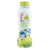 Thailand Product 15% Mediterranean White Grape Flavored Juice with Aloe Vara and Fiber 350 ml