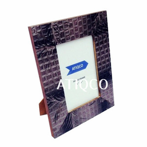 Promotional Vintage & <b>Rustic</b> Wooden <b>Photo</b> <b>Frame</b> with Unique Motifs 4x6 and 6x8 Sizes Home Decoration Alloy Material" - Product Image 2