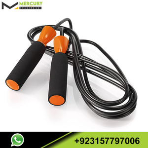 Corde à sauter réglable et avec sac de transport, pour homme et femme, à sauter sans être emmêlée, pour l'entraînement au gymnastique - Product Image 3