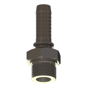 JIS-asiento cónico de 60 grados, accesorio de manguera de engarce de dos piezas, BSPP X - Product Image 3