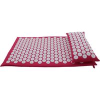 Ensemble Tapis et Coussin de Yoga d'Acupression Personnalisé le Plus Vendu – Caoutchouc, Coton, Toile de Canard – Marque Privée, Stimulant Sportif