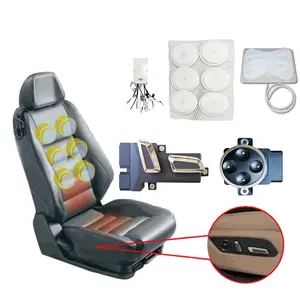 AC003P-2101D2 Vehicle seat spare part 6 way Deluxe Chair adjustment/built-in 6 Air Pocket pressure massage/Lumbar support device