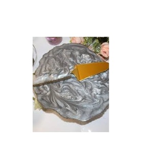 Best Quality White Resin <b>Cake</b> <b>Stand</b> and Home and Hotel Decorative Resin <b>Cake</b> <b>Stand</b> with Knife for Party Decorate Use - Product Image 4