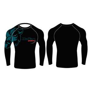 ชุดออกกำลังกายชายและหญิงแบบซับลิเมชันเต็มตัวทำจากหนังโพลีเอสเตอร์สำหรับผู้ใหญ่ - Product Image 1