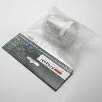 Bouchon et col de remplissage en aluminium pour véhicule automobile 2 "/1.5" Réservoir de surtension Réservoir d'eau et bouchon de radiateur et de réservoir de liquide de refroidissement EPYXG220A