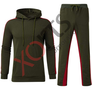 Ensemble de survêtement unisexe jaune personnalisable pour la course et le jogging, en polyester/coton, extensible dans quatre directions et respirant - Product Image 6