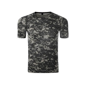 Men's Tactical Camouflage Short Sleeve Round Neck Sports Tshirt <b>Funny</b> 3D Printed Camo Sportswear - Product Image 3