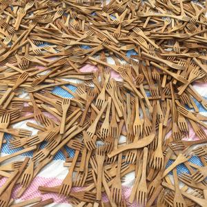 Tenedor de bambú Biodegradable, 100% Natural, orgánico, saludable, hecho en Vietnam - Product Image 3