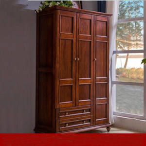 ตู้เสื้อผ้าไม้จริงสั่งทำสุดหรู ดีไซน์ทันสมัย พร้อมฟังก์ชั่นปรับได้ ดีไซน์พับเก็บได้ ขนาดสั่งทำพิเศษ จากบังกลาเทศ - Product Image 5