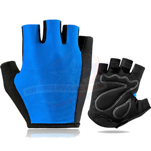 High Quality Customizable <b>Fingerless</b> Cycling <b>Gloves</b> with Shock Absorption for Sports and Gym Use Quality Bike <b>Gloves</b> - Product Image 3