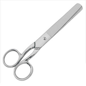 กรรไกรตัดผ้ามืออาชีพ ขนาด 12 นิ้ว ใบมีดคม ผลิตจากสแตนเลสคุณภาพสูง พร้อมด้ามจับหนังและด้าย - Product Image 4